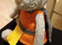 Knitted toy clothes